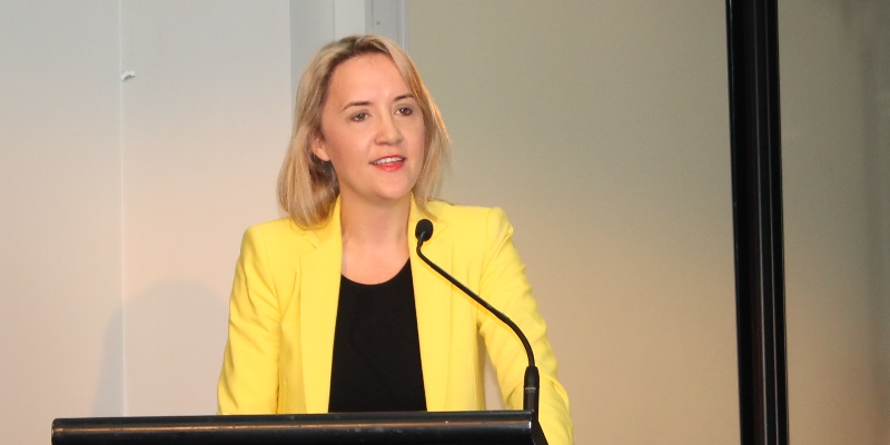 Nikki Kaye at PPTA Conf 2013 800by400
