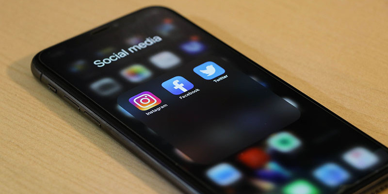 Social media web banner