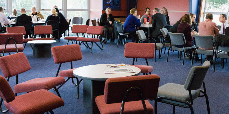 Staffroom empty chairs