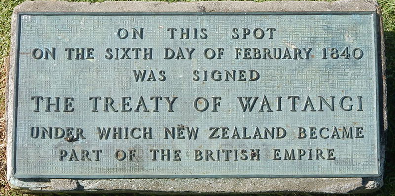 Treaty Plaque by mikecogh CC BY SA 2.0