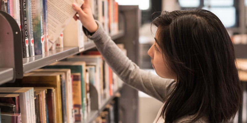 school library