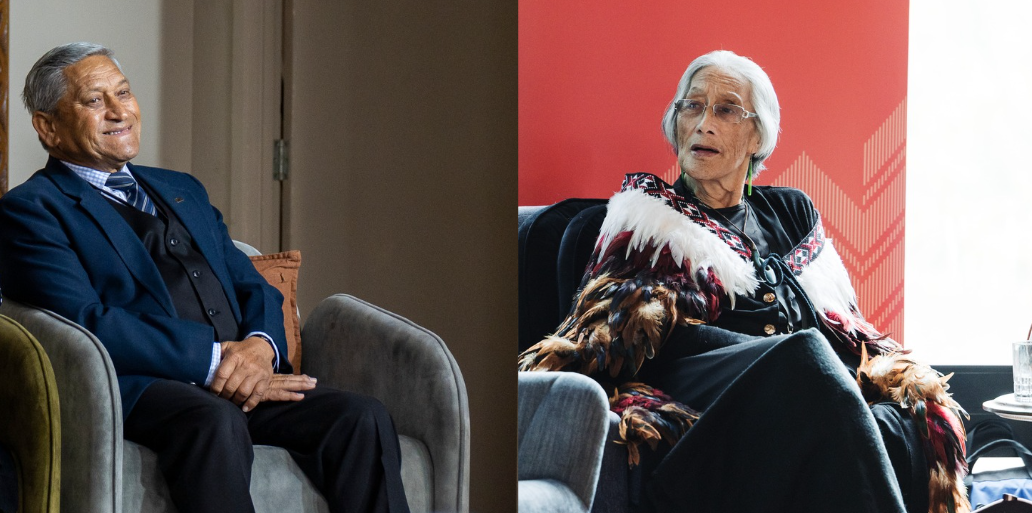 Whaea Gazala and Papa Moeke